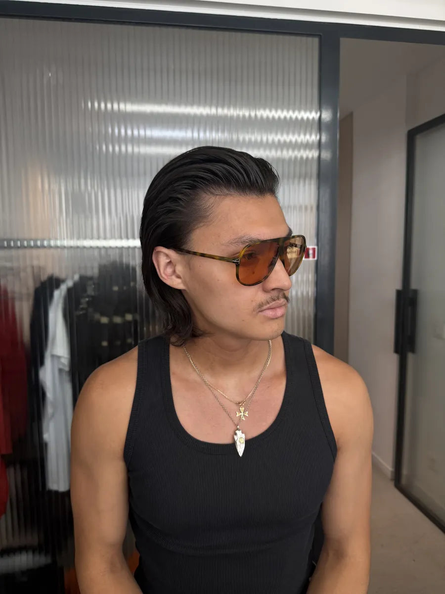 Tom Ford Brown Plastic Oversized Sunglasses ibpnuAG 4