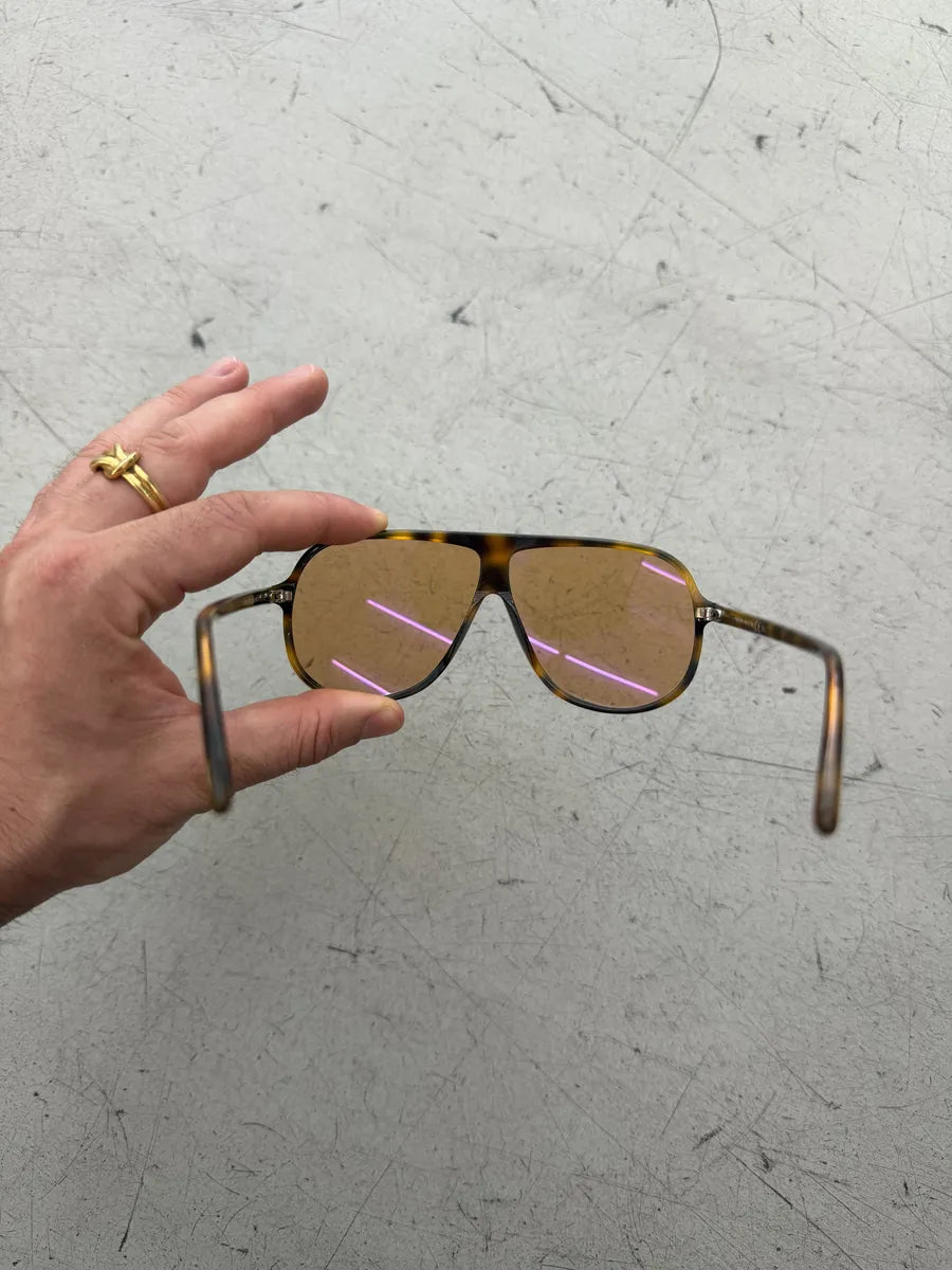 Tom Ford Brown Plastic Oversized Sunglasses ibpnuAG 9