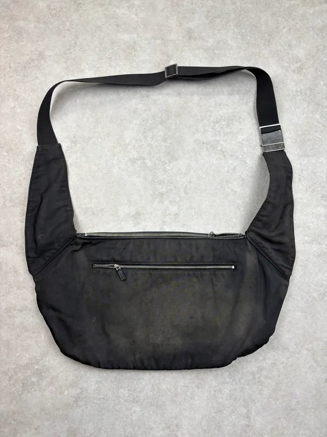 2000s Gucci Black Leather Multi-Pocket Crossbody Bag by Tom Ford jgDWzMu 5