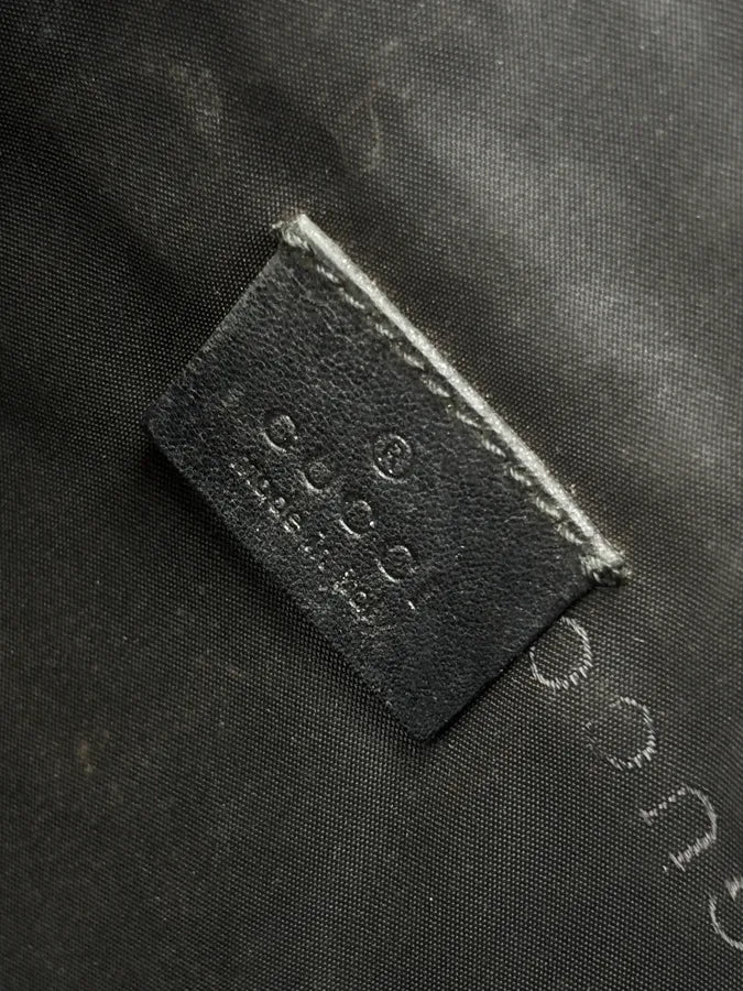 2000s Gucci Black Leather Multi-Pocket Crossbody Bag by Tom Ford jgDWzMu 11