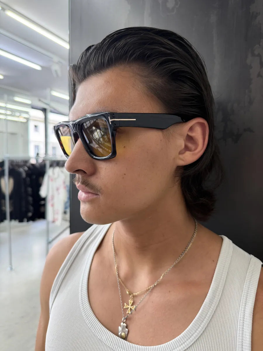 Tom Ford Zeiss Icon Collection Black Pilot Sunglasses fmfhWTs 3
