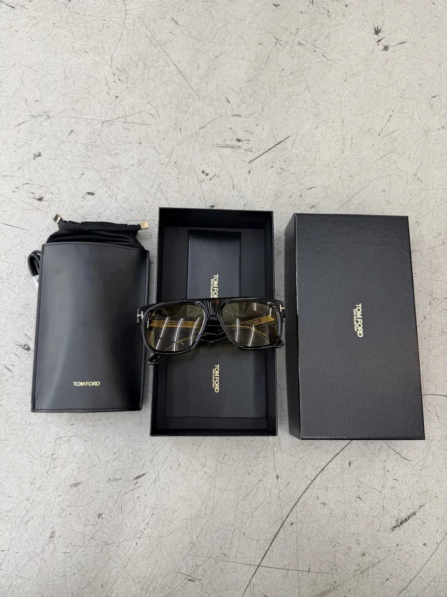 Tom Ford Zeiss Icon Collection Black Pilot Sunglasses fmfhWTs 5
