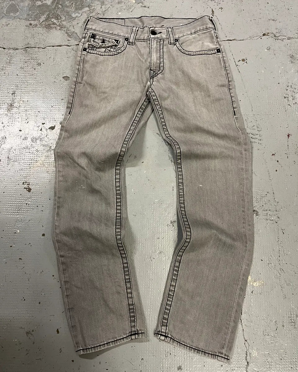 True Religion Grey Denim Jeans nbVbBaE 1