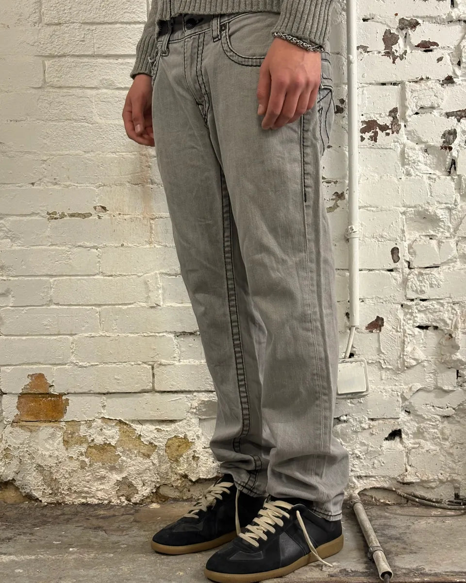 True Religion Grey Denim Jeans nbVbBaE 3