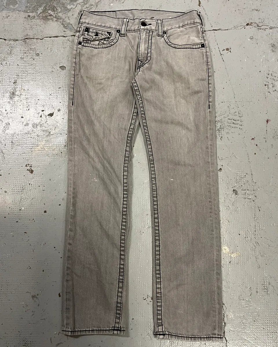 True Religion Grey Denim Jeans nbVbBaE 5