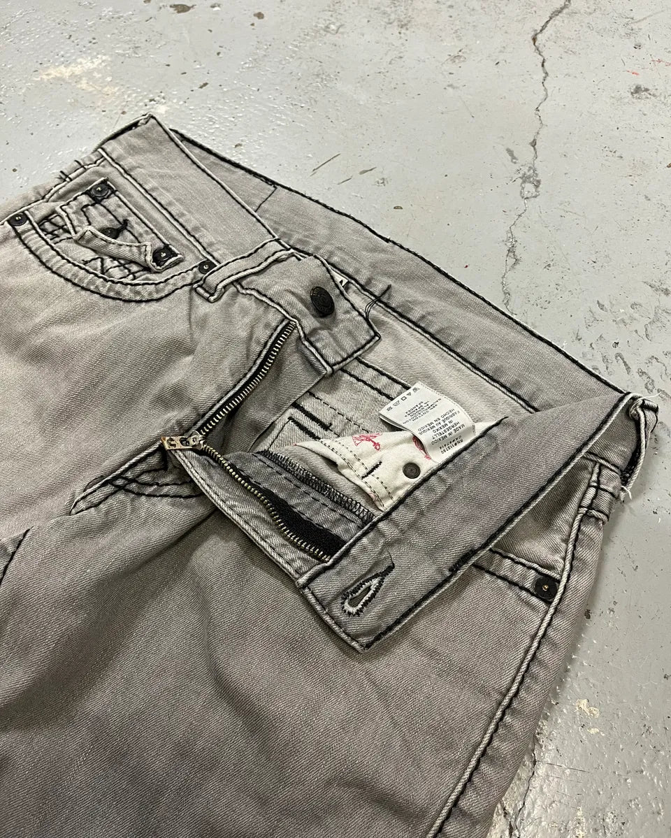True Religion Grey Denim Jeans nbVbBaE 7