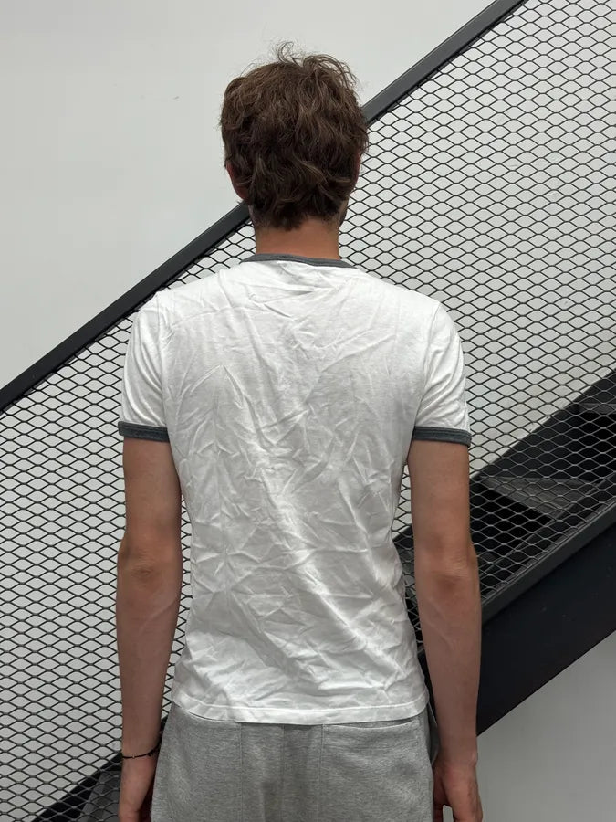 SS2015 Gucci White Signature Striped T-shirt eVbhwQB 1