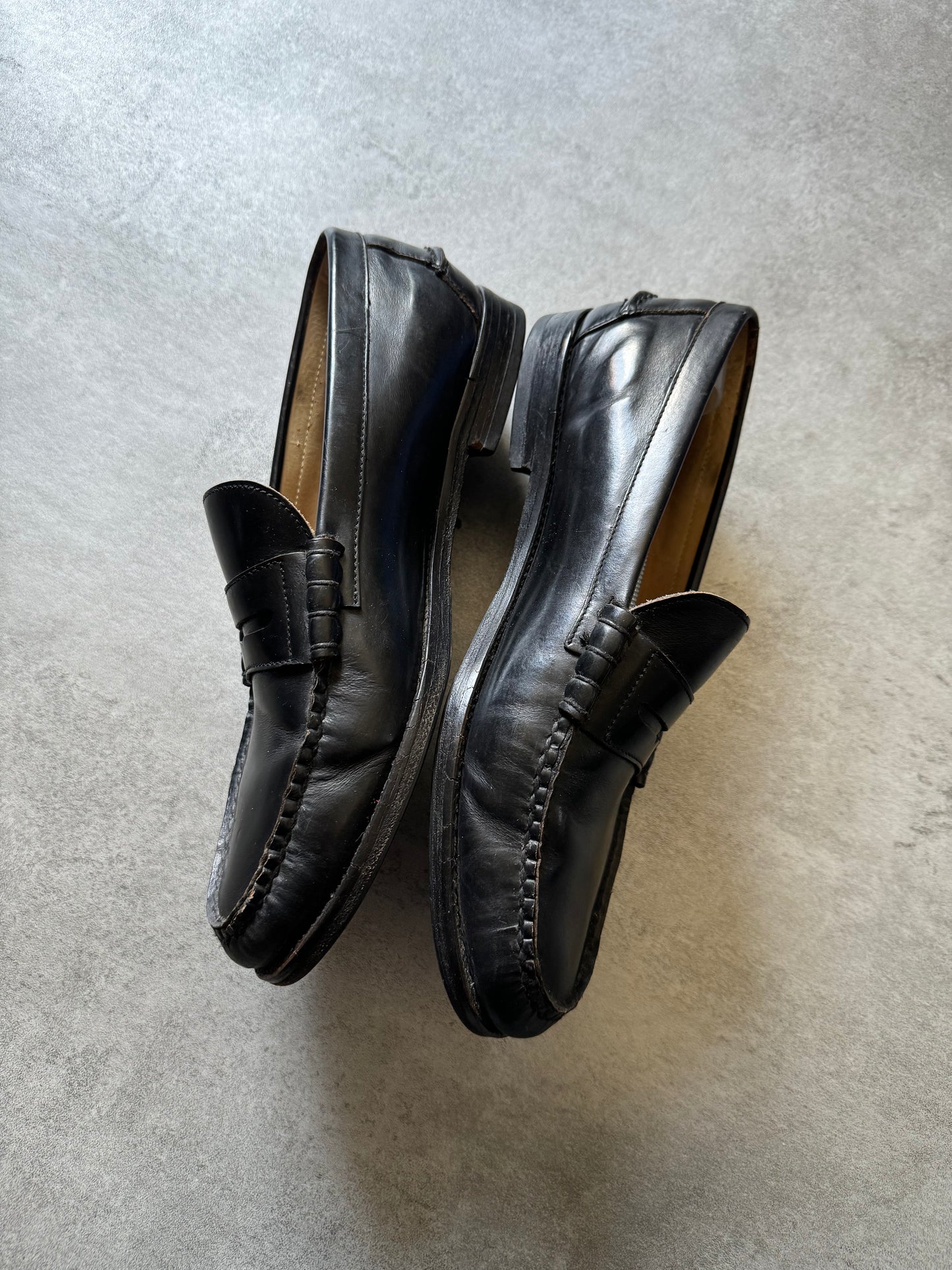 Paraboots Black Leather Loafers  (43) - 3