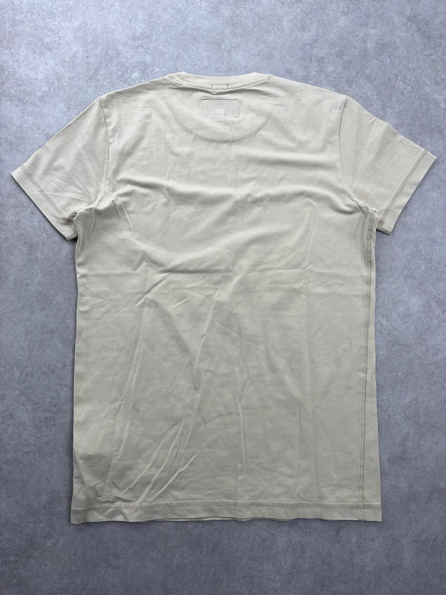 2010s Armani Beige Motorcycle Ride Free T-Shirt tuWOtYzt 5