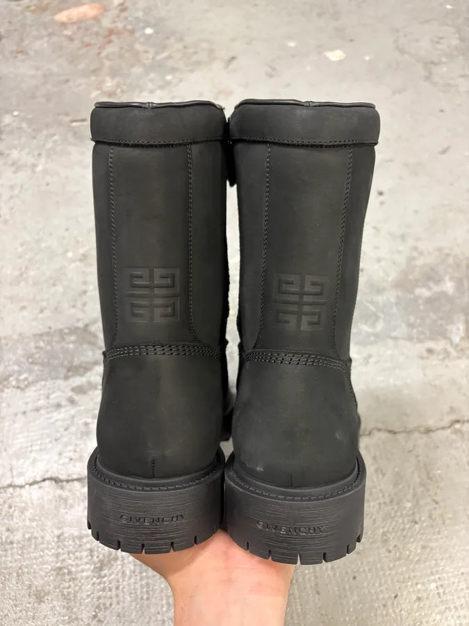 FW2024 Givenchy Storm High Black Boots VtbLTvN 6