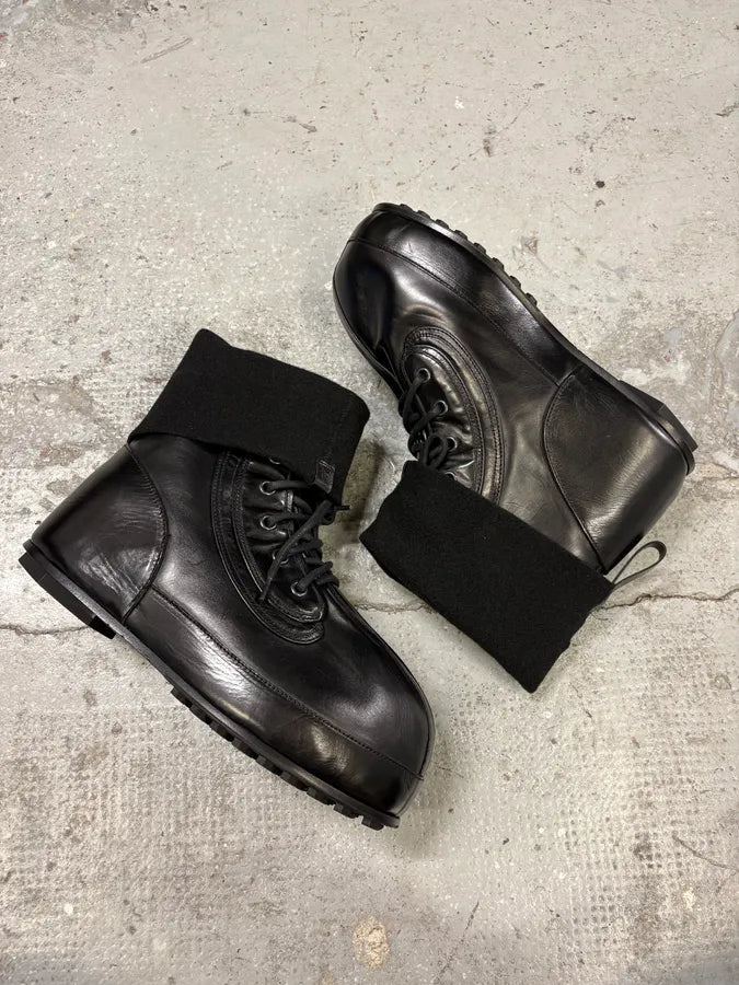 Givenchy (B).STROY Bunny Black Calf Leather Ankle Boots uBJHMfY 5