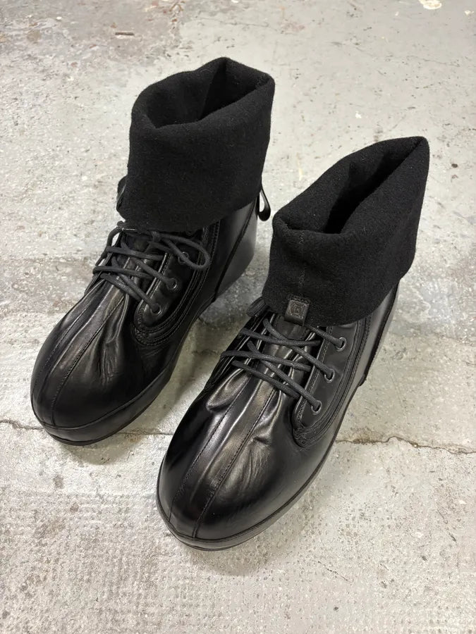 Givenchy (B).STROY Bunny Black Calf Leather Ankle Boots uBJHMfY 2