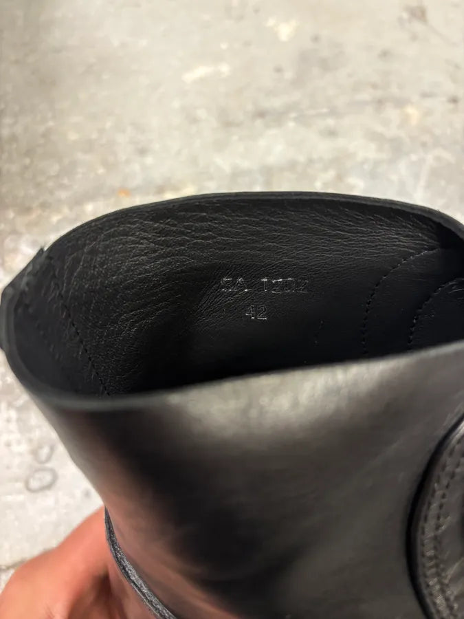 Givenchy (B).STROY Bunny Black Calf Leather Ankle Boots uBJHMfY 8