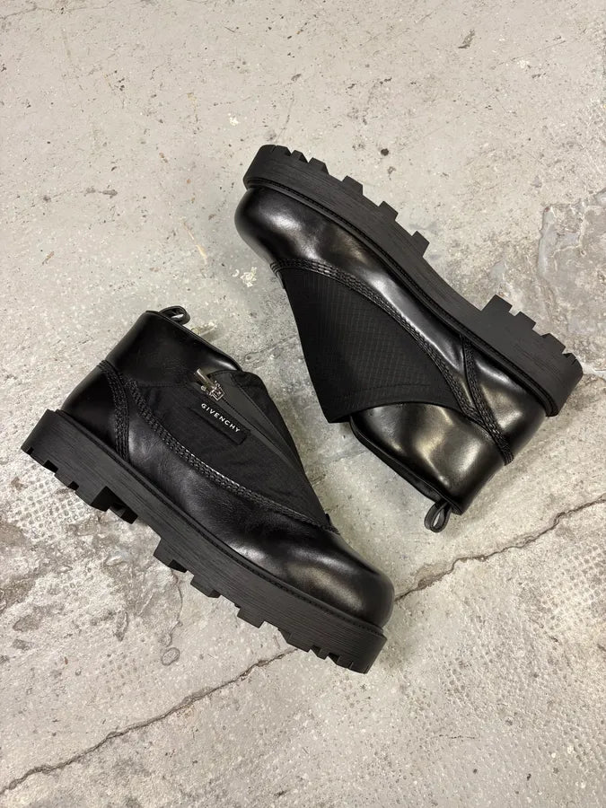 Givenchy Storm Ankle Leather Black Boots WRBNGhf 5