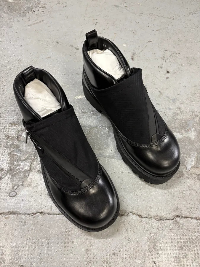 Givenchy Storm Ankle Leather Black Boots WRBNGhf 3