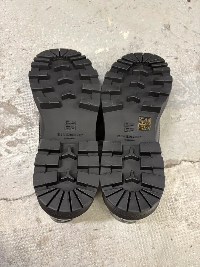 Givenchy Storm Ankle Leather Black Boots WRBNGhf 7