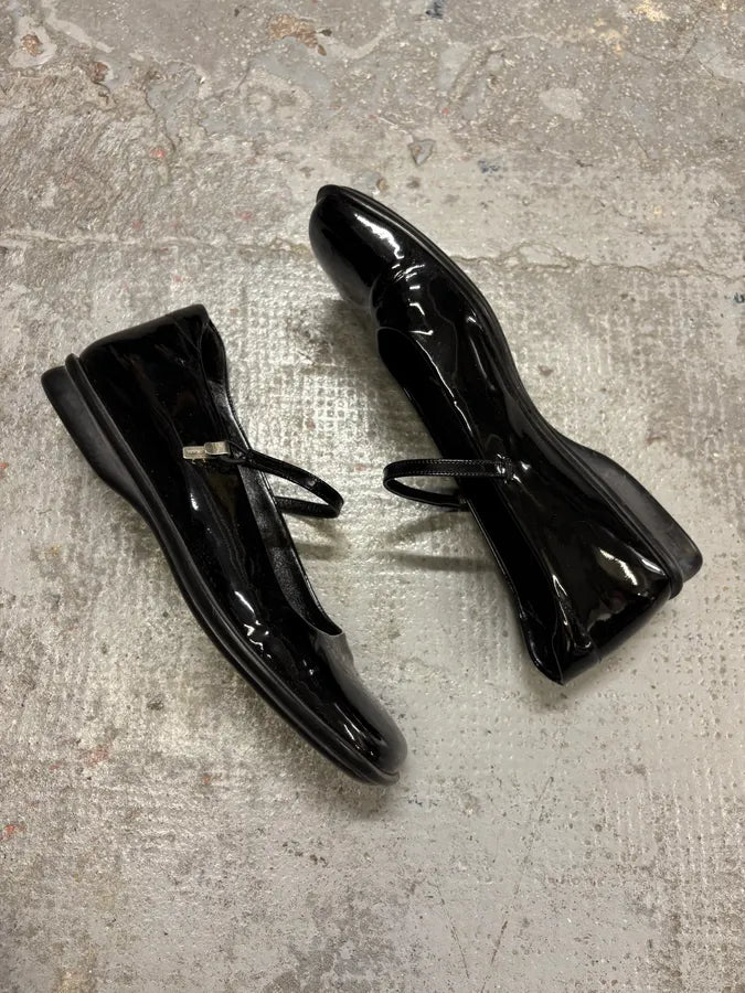 FW2000 Prada Black Pump Shoes (38eu/us5.5) GPsPVme 5