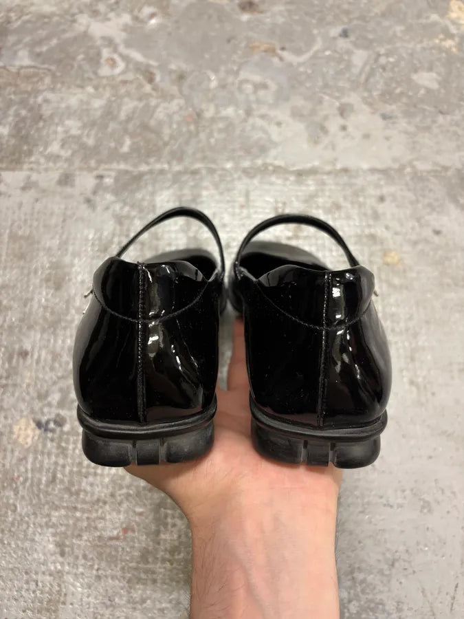 FW2000 Prada Black Pump Shoes (38eu/us5.5) GPsPVme 6