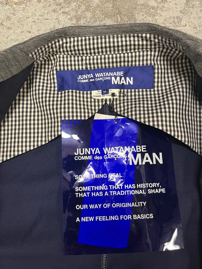 Junya Watanabe Comme des Garçons Grey Blazer Jacket (S/M) kmhFoaR 7