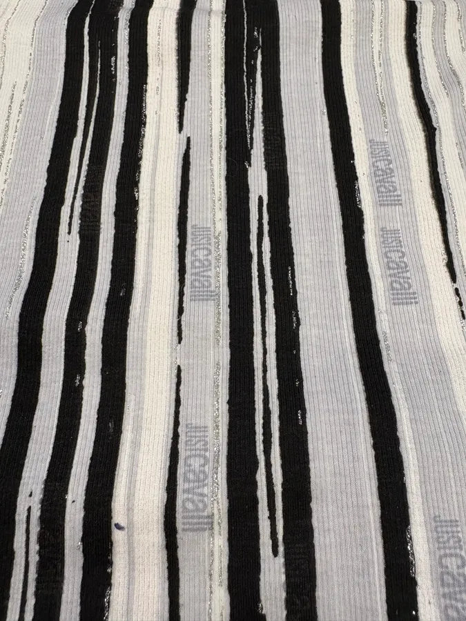 2000s Cavalli Elevation Piano Black & White Tank Top (S) vTMrDtA 4