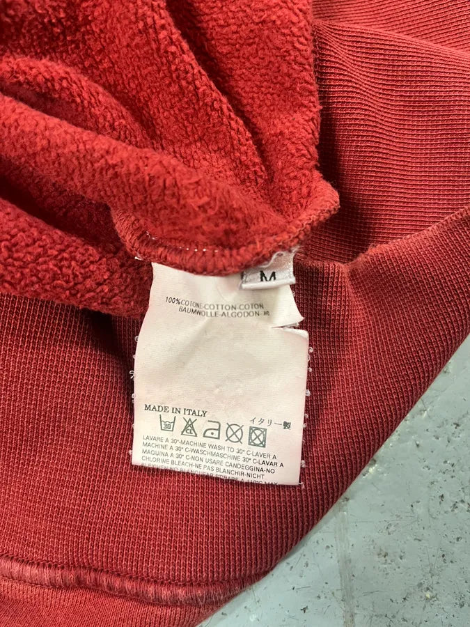FW2005 Dsquared2 Happy Jesus Red Hoodie btsOdXY 8