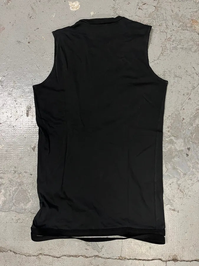 AW2016 Dsquared2 Zip Army Star Black Tank Top (M) tjNpbOe 5