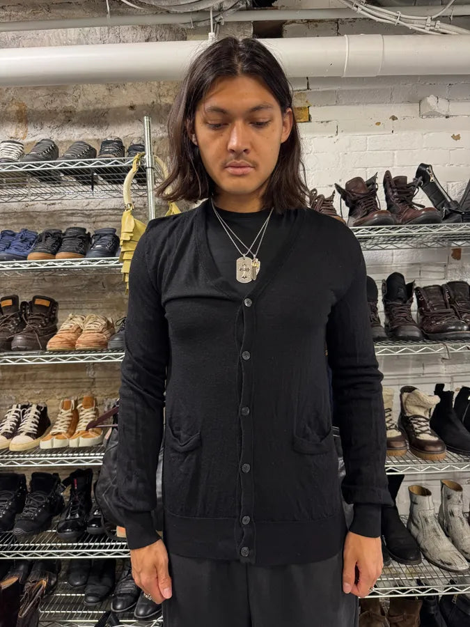 Dolce & Gabbana Minimalist Black Cardigan (S/M) gfBvOjz 1