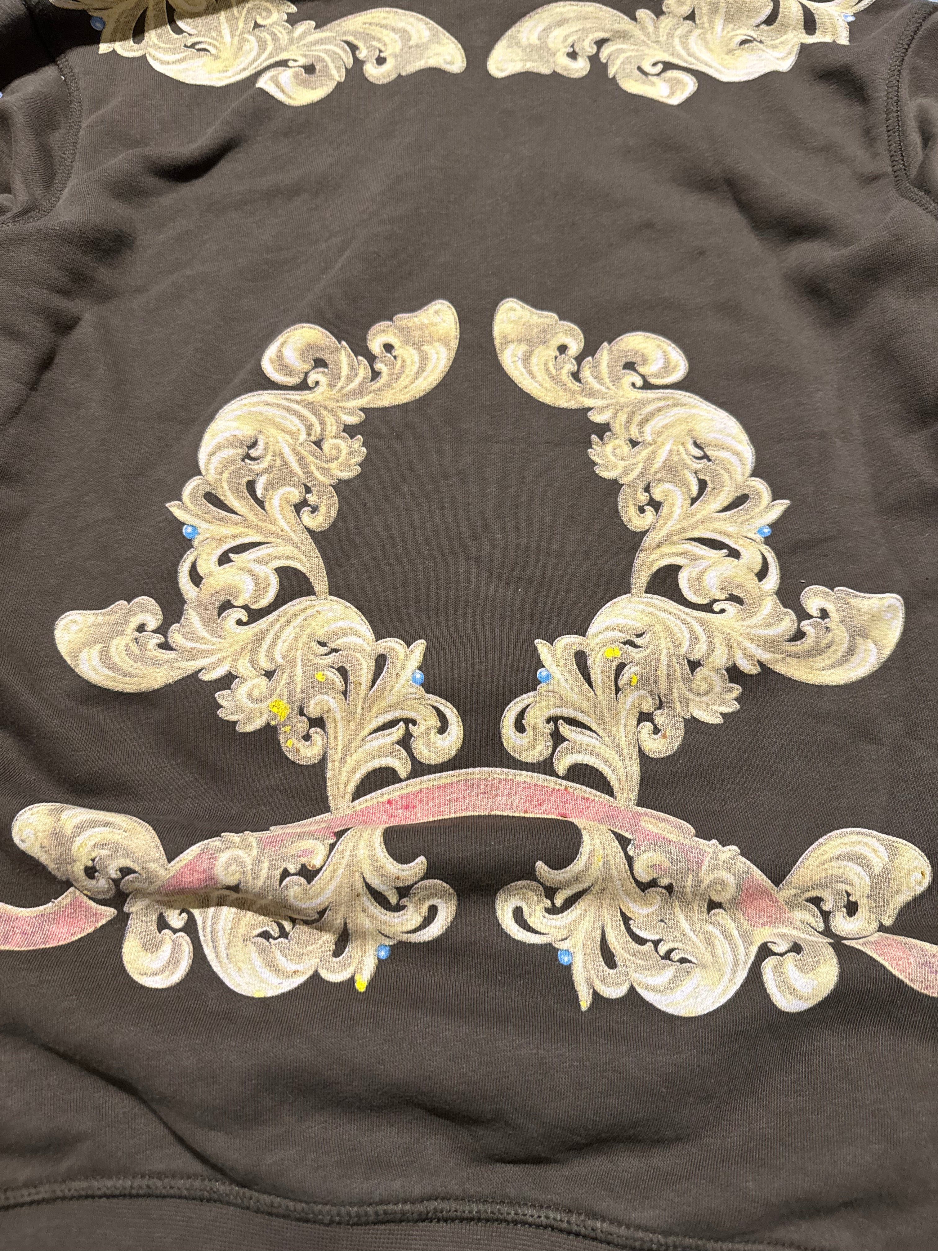 2000s Dolce & Gabbana Royal Fleur de Lys Dynasty Hoodie  (S) - 6