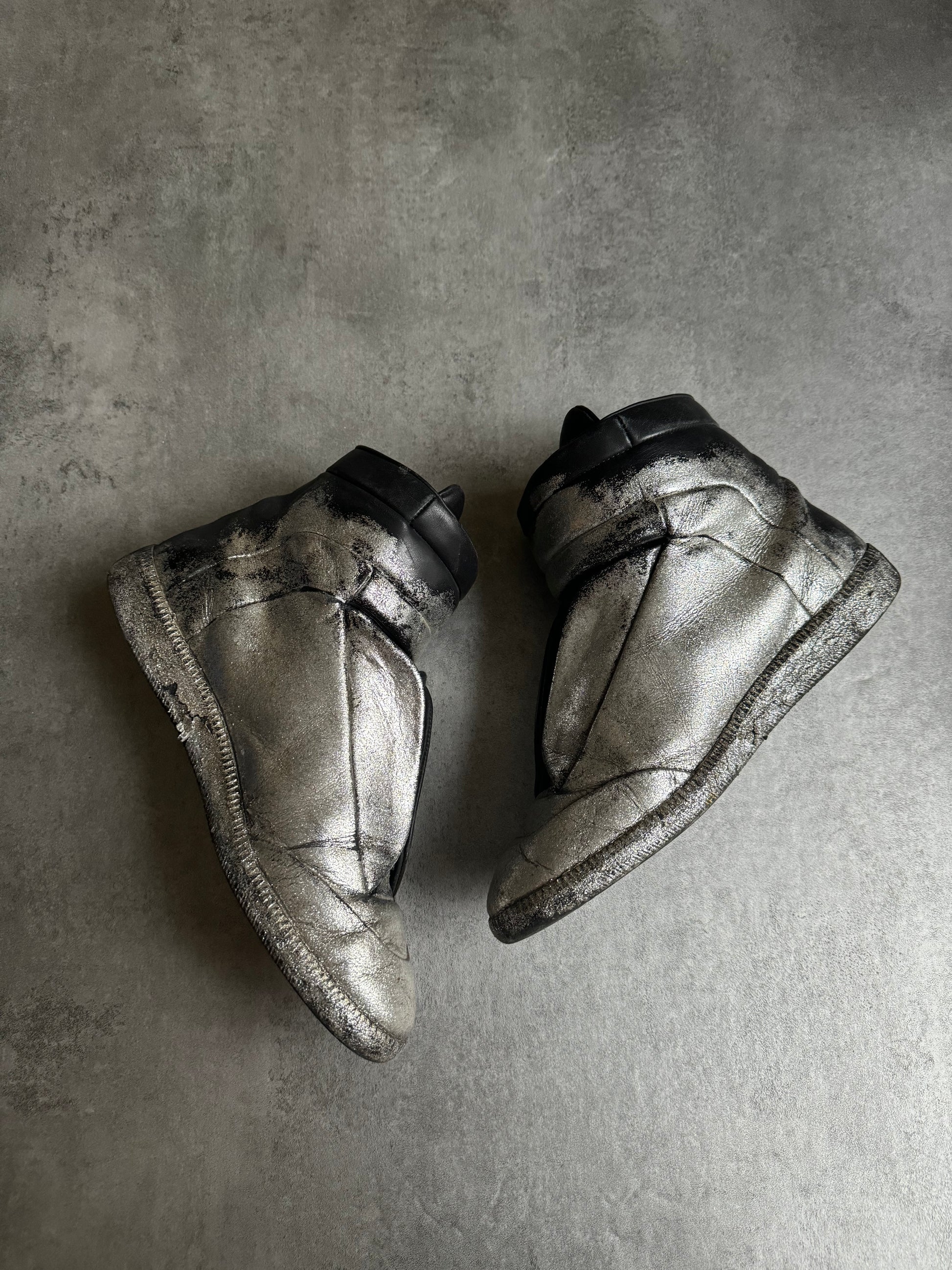 Maison Margiela Future High Silver Glitter  (43) - 10