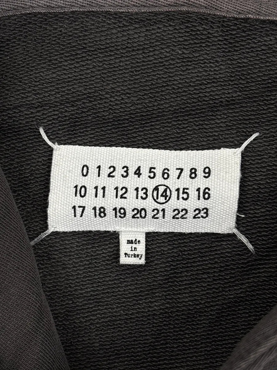 AW2020 Maison Margiela Grey Stereotype Patch Hoodie uPrqPrgU 9