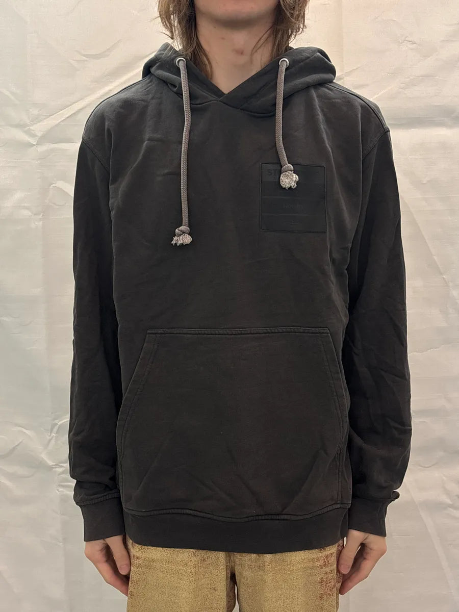 AW2020 Maison Margiela Grey Stereotype Patch Hoodie uPrqPrgU 1