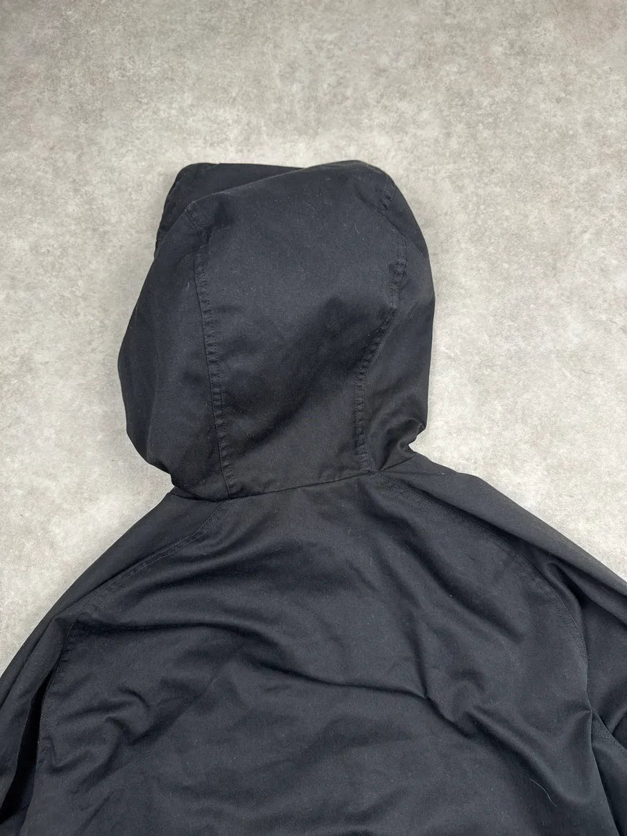 AW2013 Saint Laurent Paris Black Hooded Zip Bomber Jacket by Hedi Slimane uQzfmBdp 9