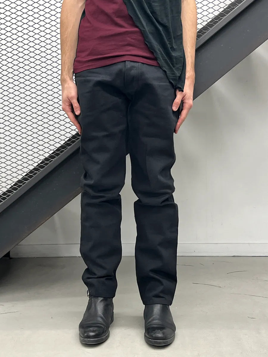 AW2011 Yves Saint Laurent Black Denim Logo Sample Jeans uXlEGtPe 1
