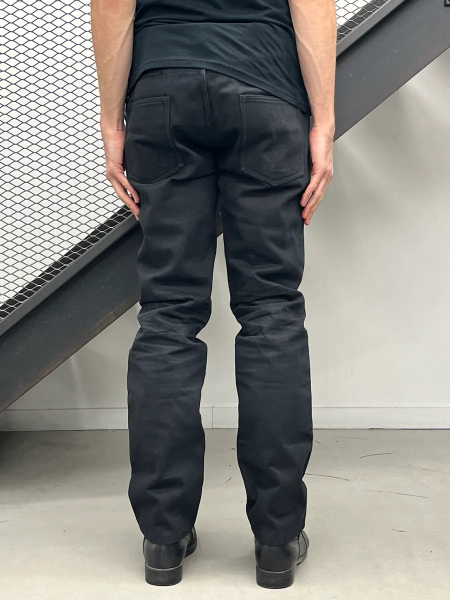 AW2011 Yves Saint Laurent Black Denim Logo Sample Jeans uXlEGtPe 3