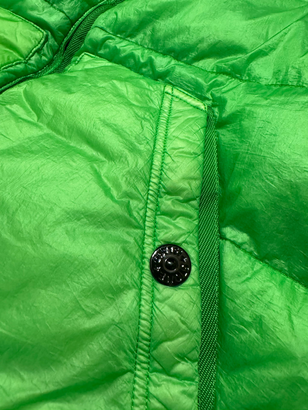 AW2012 Stone Island Green Bodywarmer Puffer Hooded Jacket (M/L) - 12