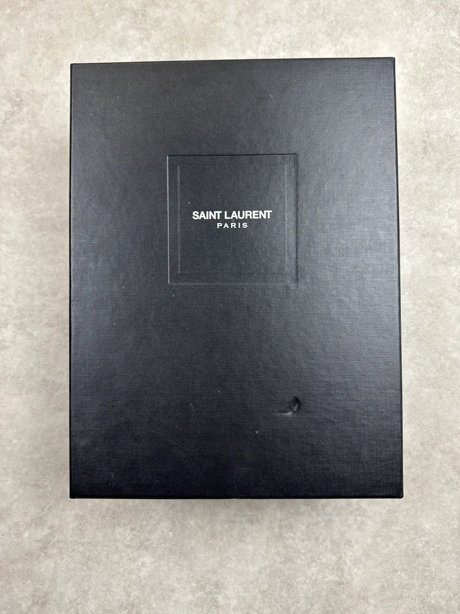 2010s Saint Laurent Paris Black Suede Chelsea Boots udorQZvv 10