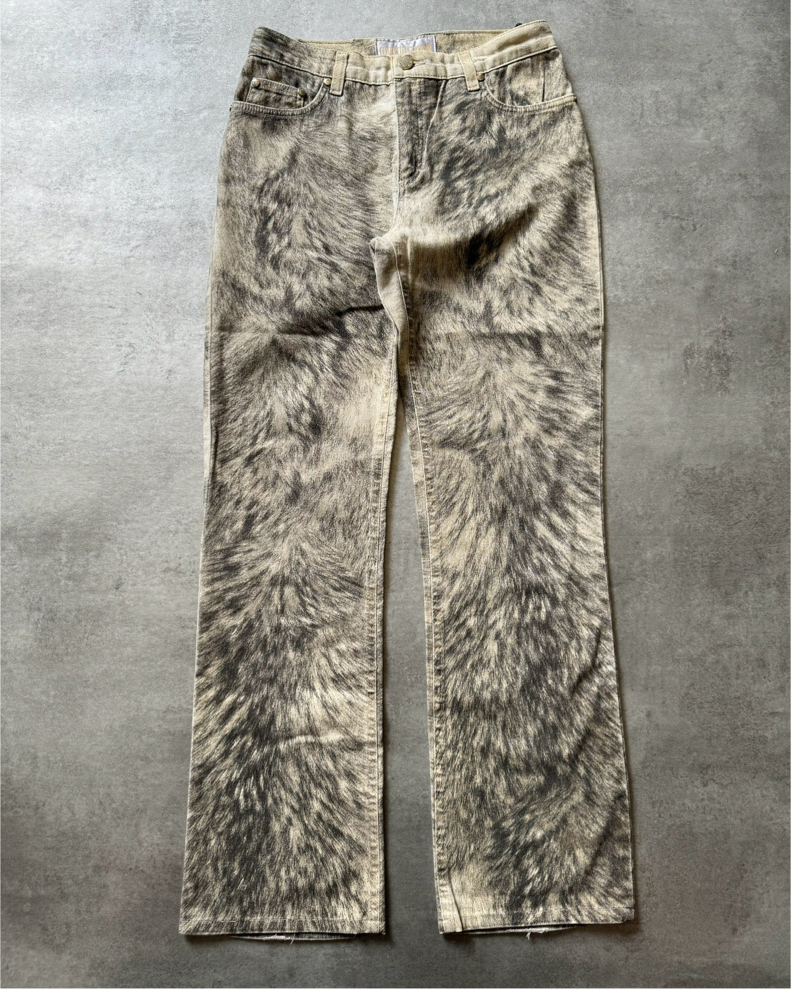 AW1999 Roberto Cavalli Heavy Animal Pants  (XS) - 7