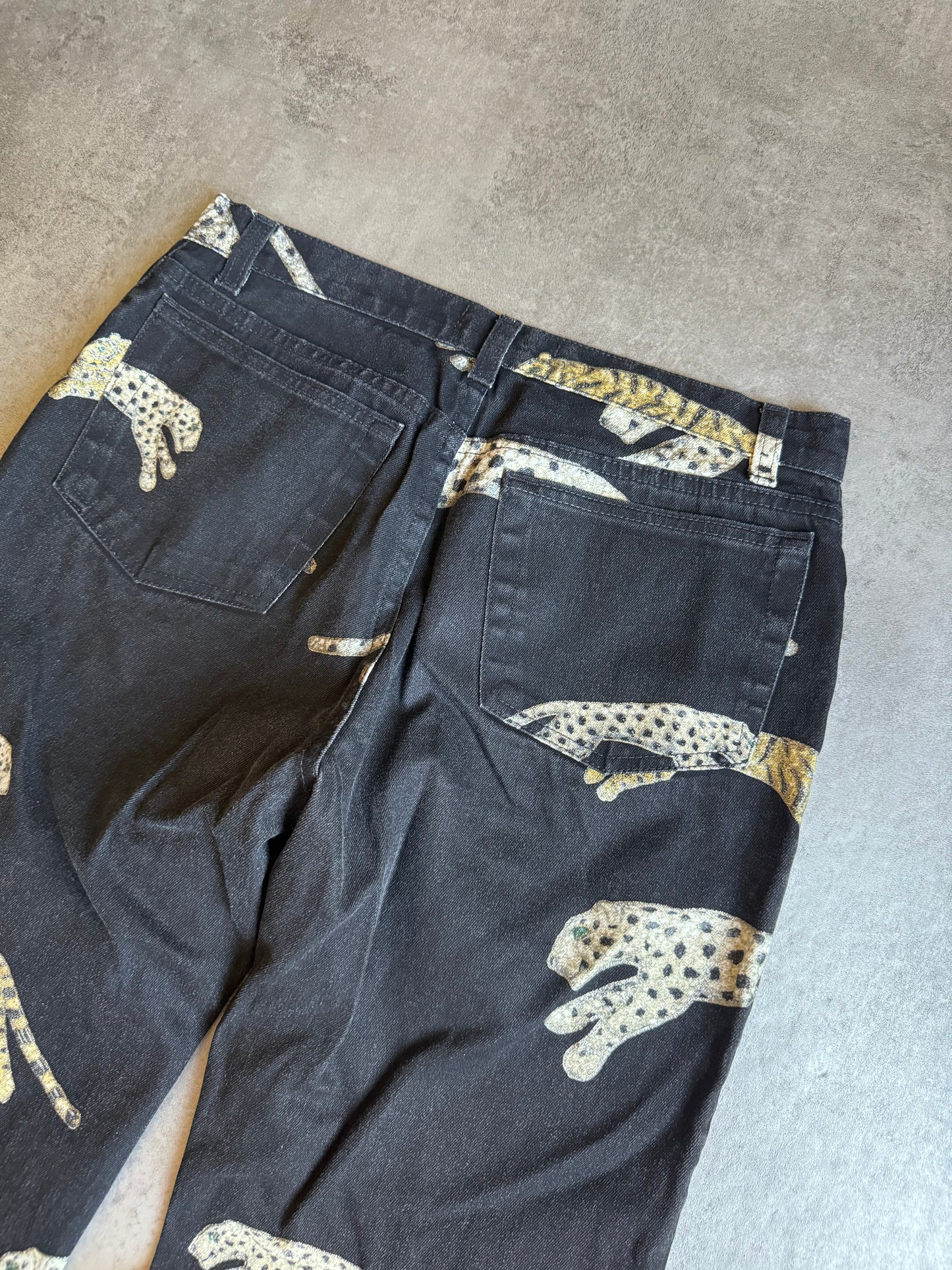 AW2002 Roberto Cavalli Cheetah Leopards Pants (S) - 5