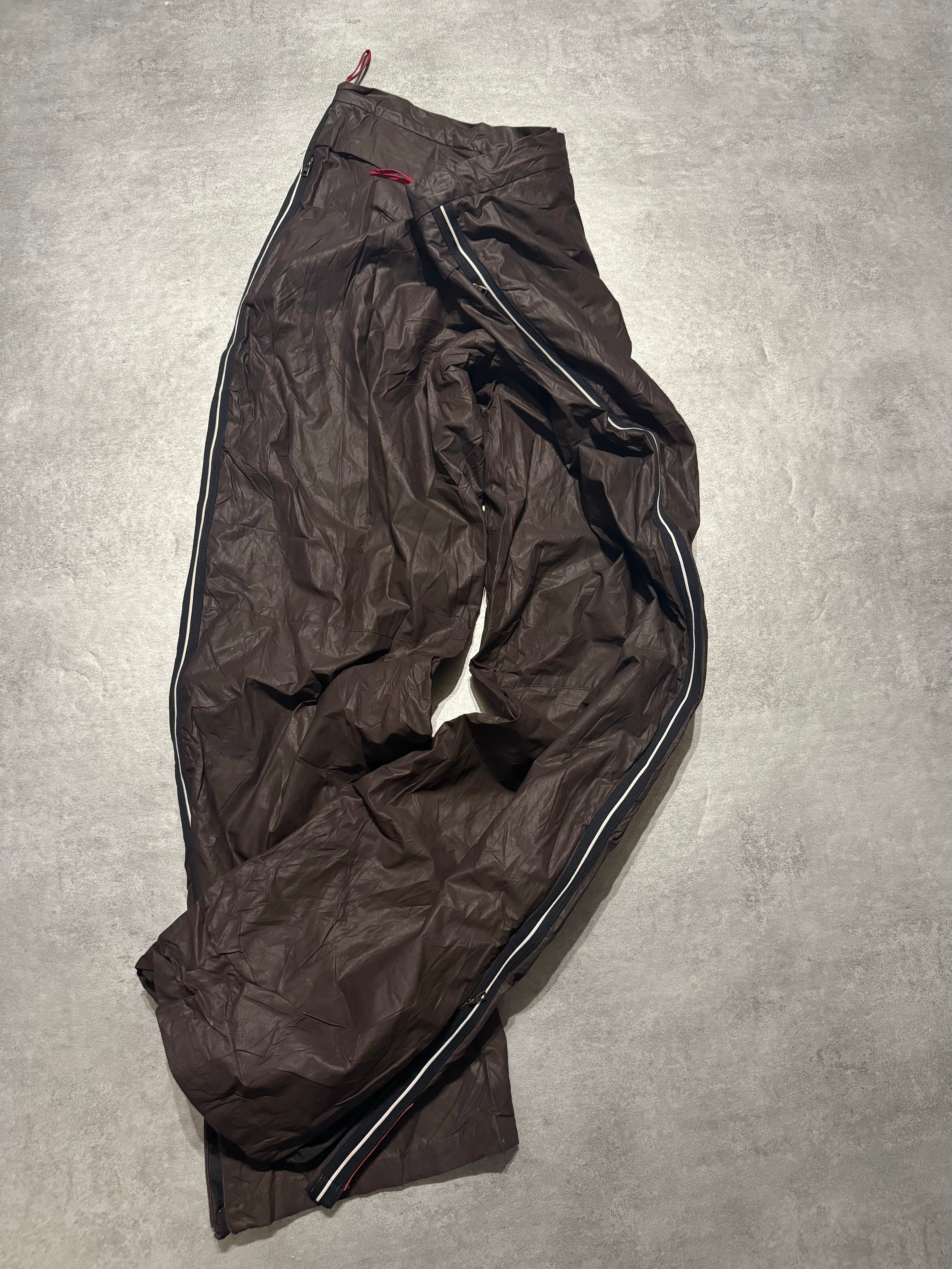 2000s Prada Linea Rossa Brown Ski Tactical Pants (L) - 3