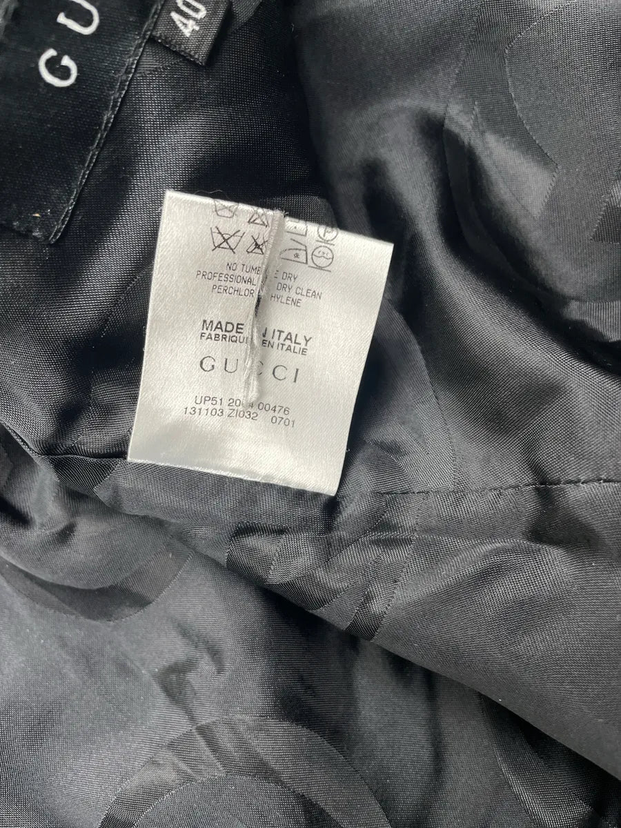 AW2004 Gucci Dark Grey Alpaca Wool Belted Coat by Tom Ford umeAGWfr 10
