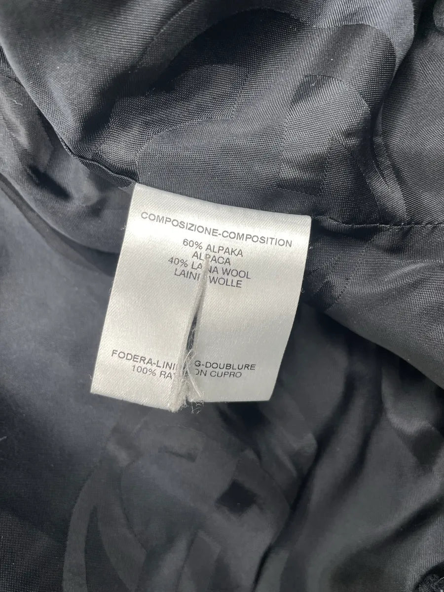 AW2004 Gucci Dark Grey Alpaca Wool Belted Coat by Tom Ford umeAGWfr 11