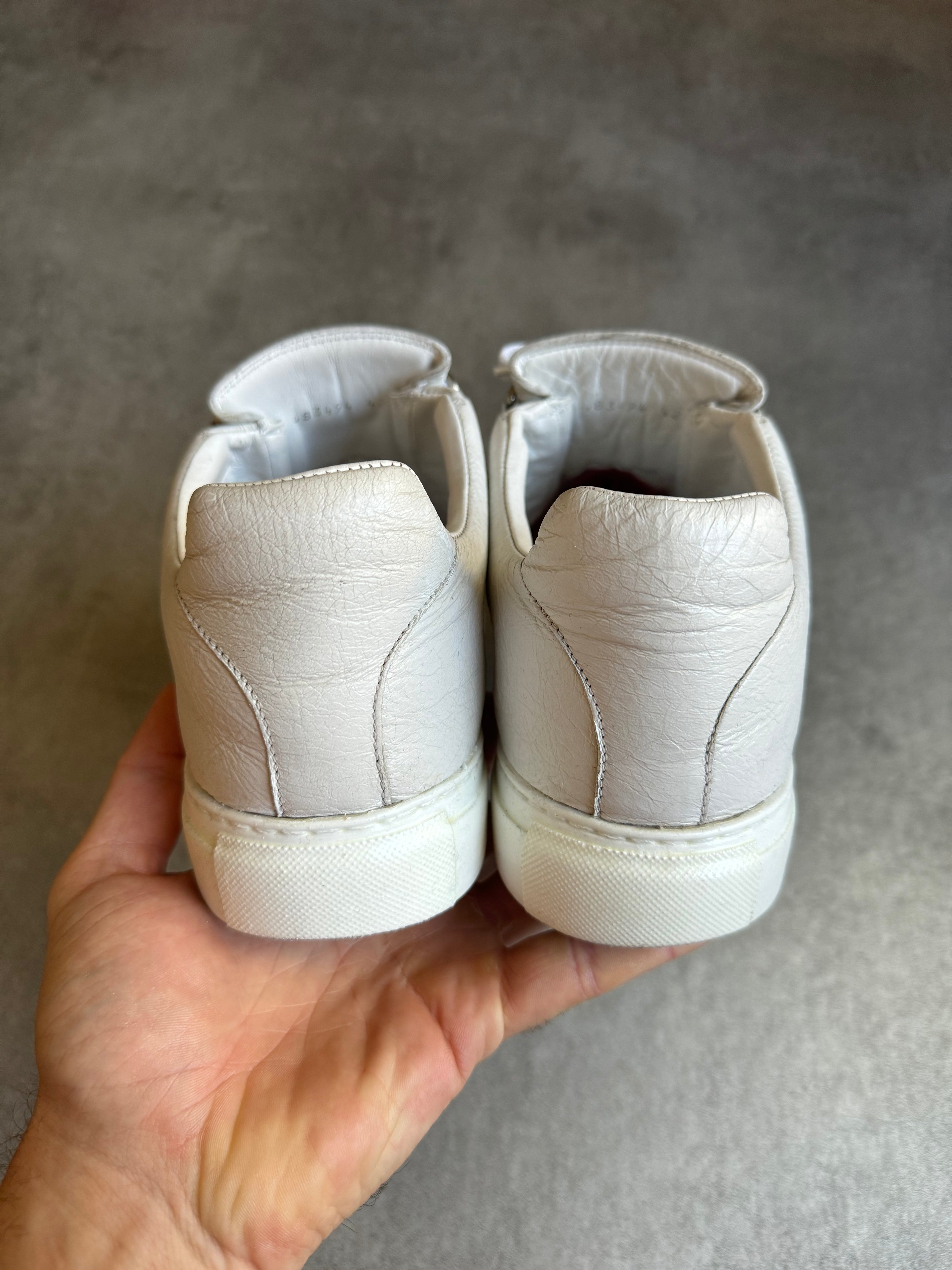 Balenciaga Arena Low White Leather (43) - 4