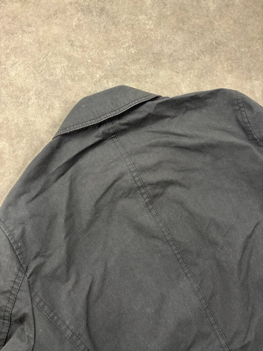 2010s Burberry Black Minimalist Zip-up Jacket uzIrdNpC 8