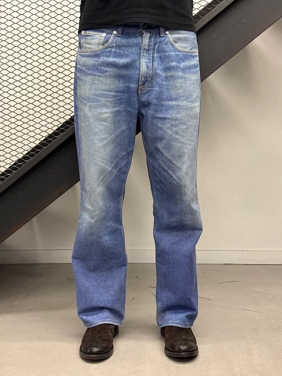 Our Legacy Blue Washed Faded Denim Jeans uzoaYHKu 0