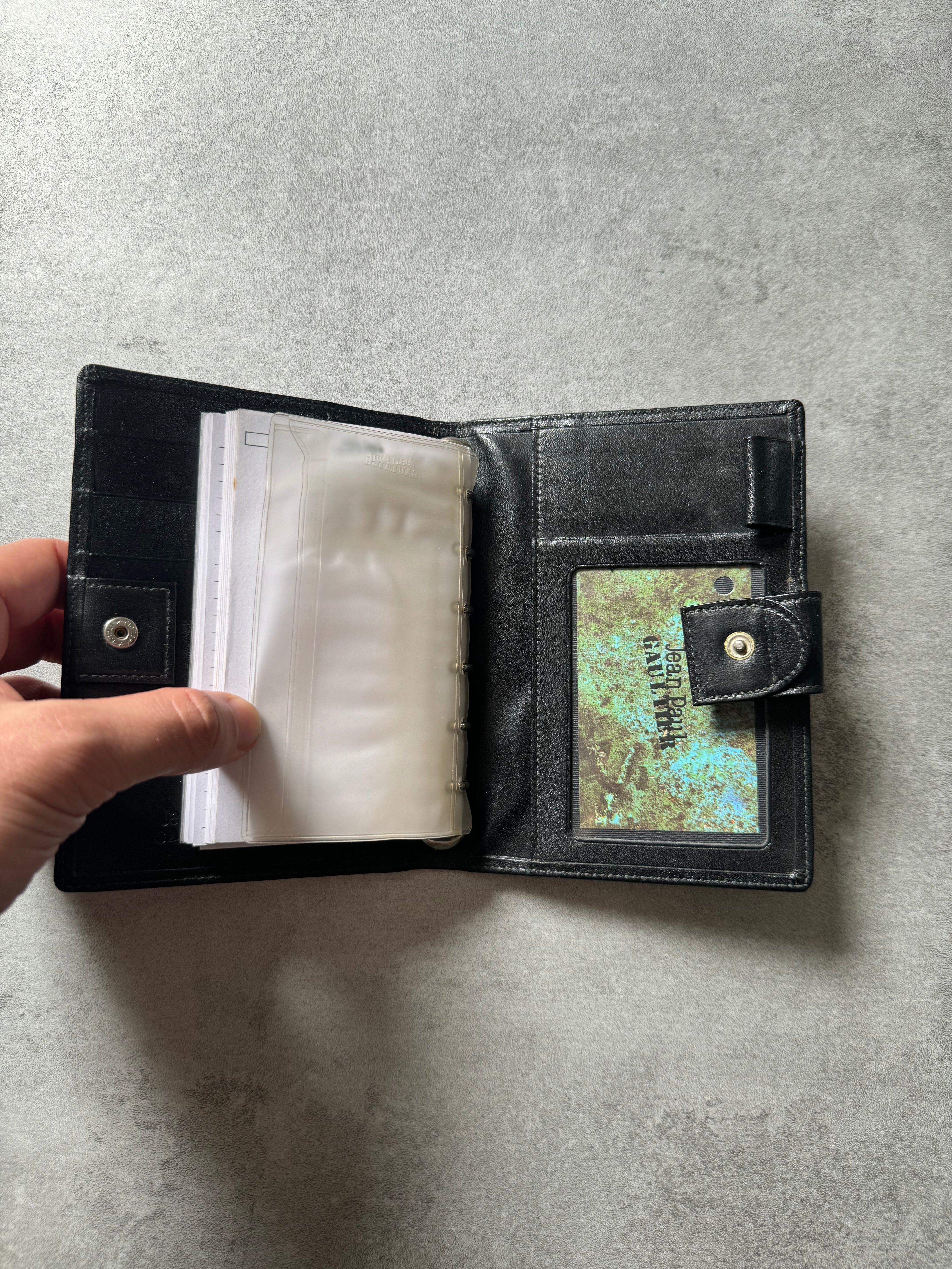 AW1998 Jean Paul Gaultier Dragon Leather Wallet  (OS) - 4