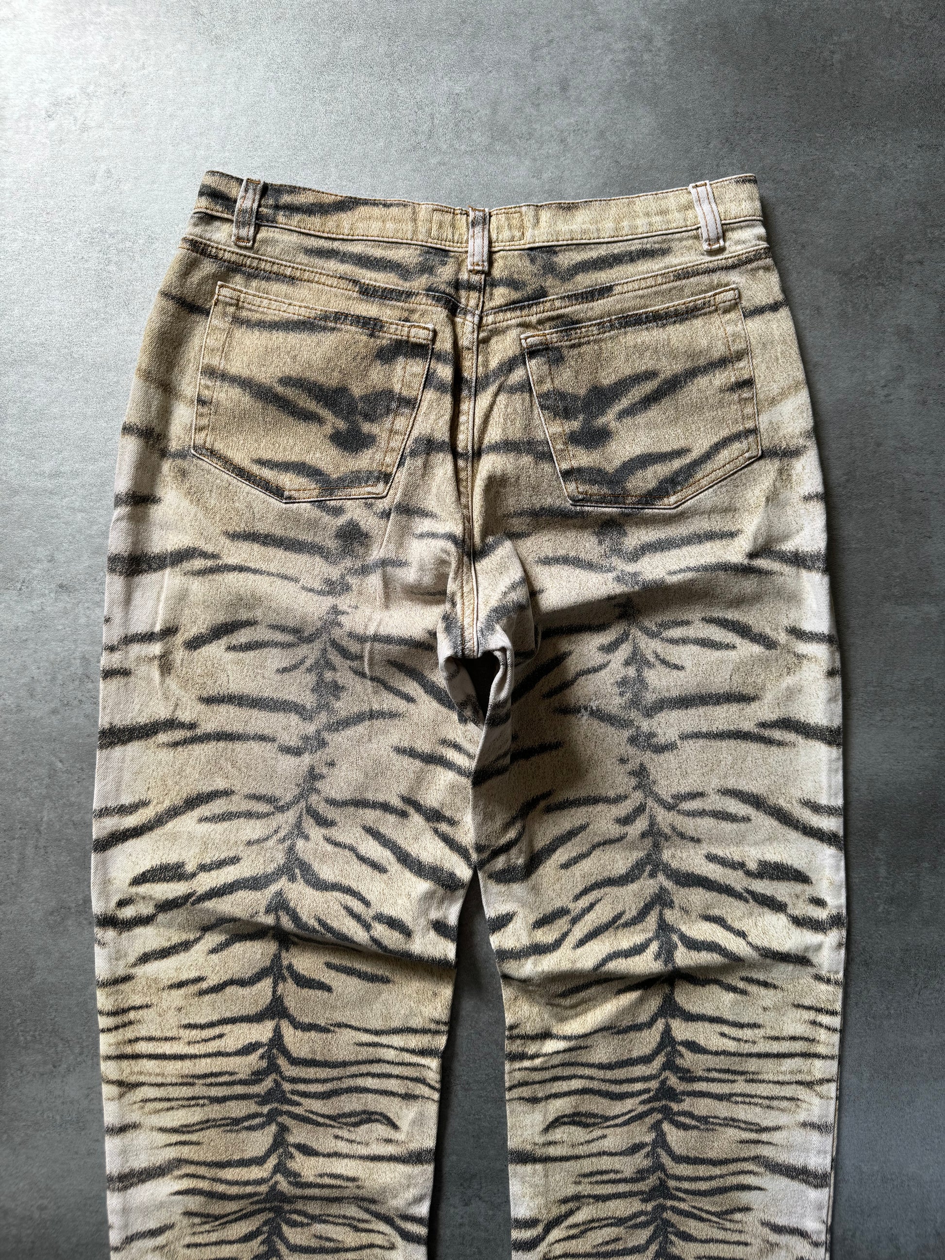 2000s Roberto Cavalli Safari Relaxed Pants  (M) - 7