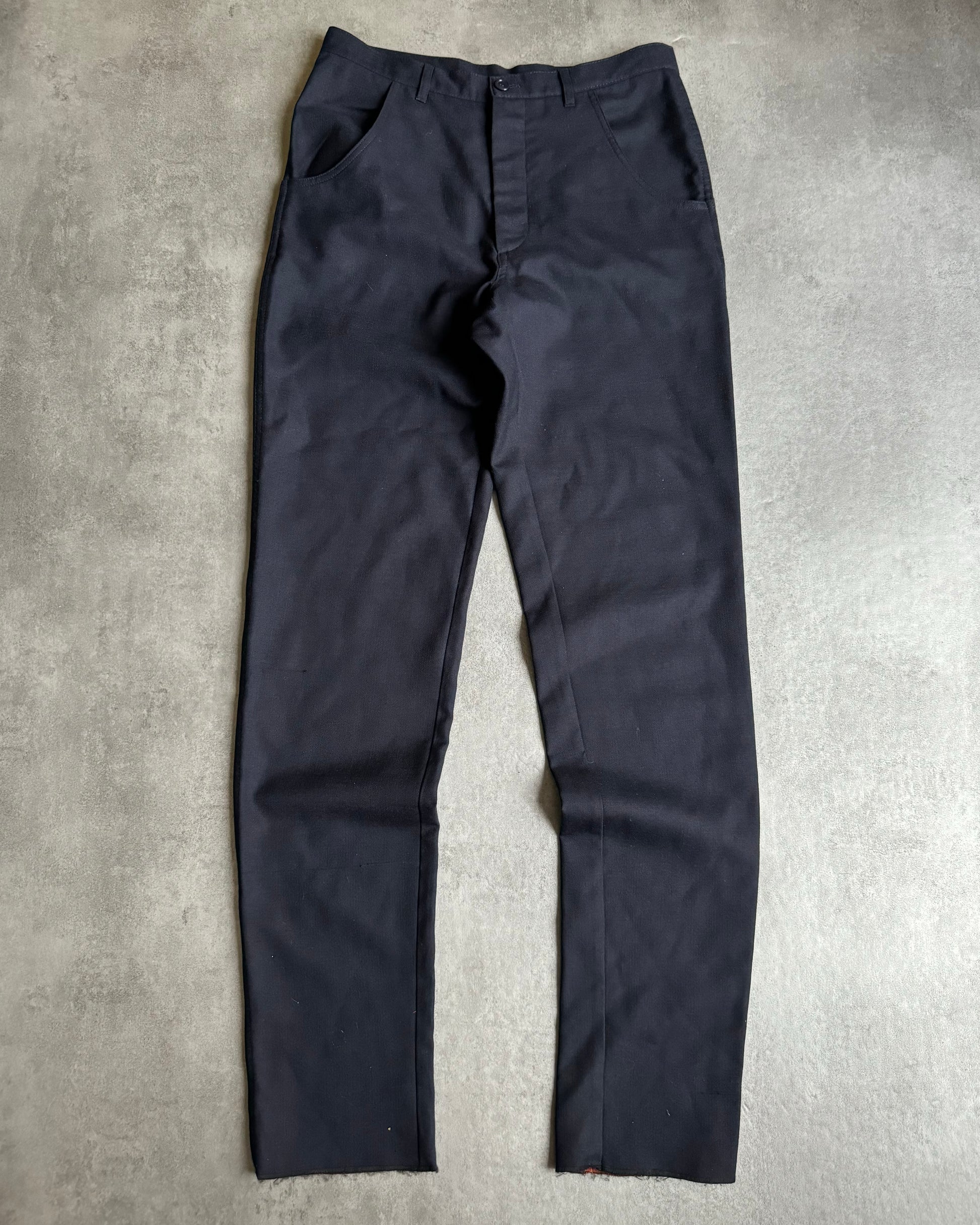 Raf Simons Prototype Classy Navy Pants (M) - 1