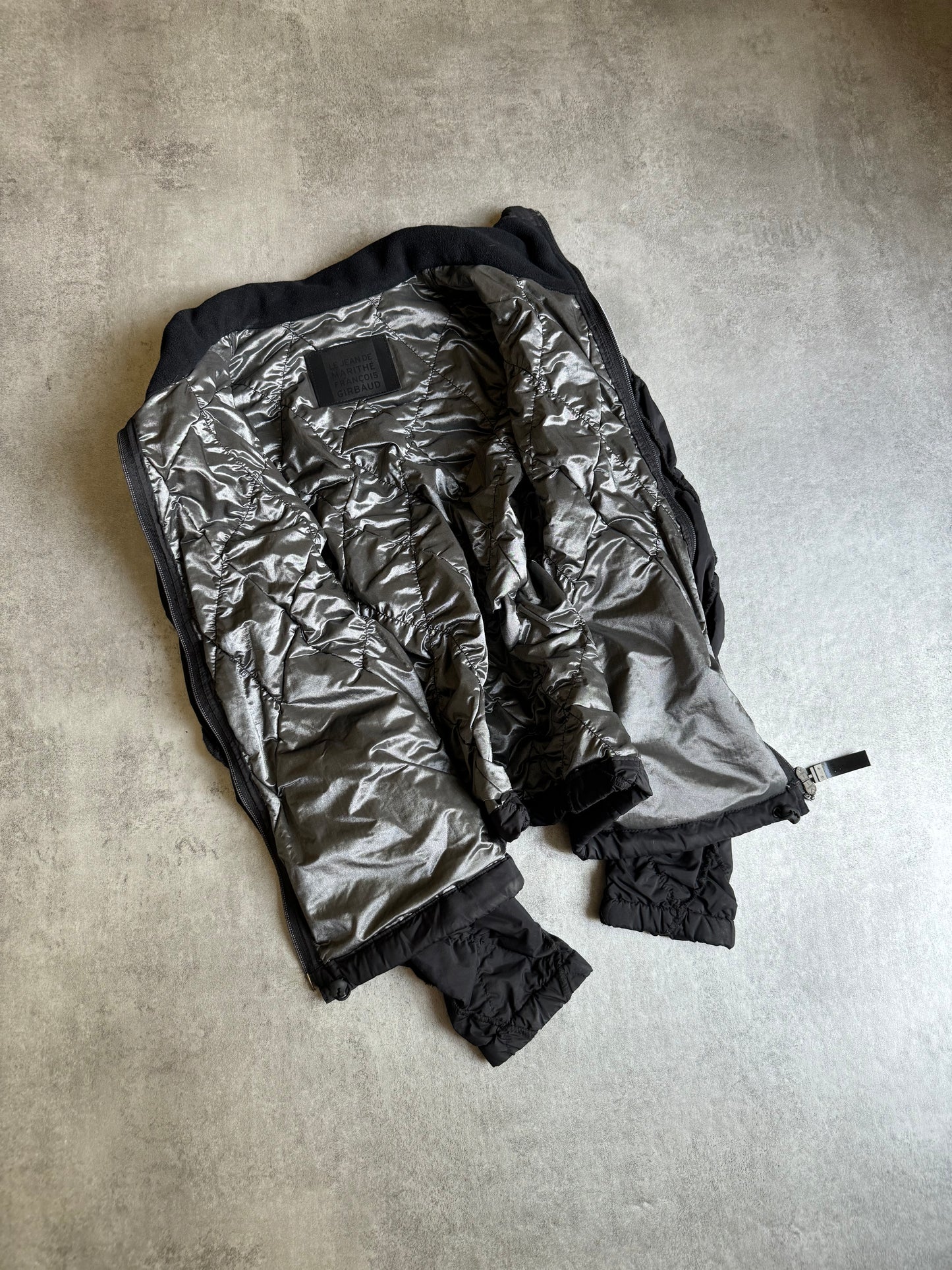 2000s' Marithé + François Girbaud Black Structural Archive Jacket (S) - 6