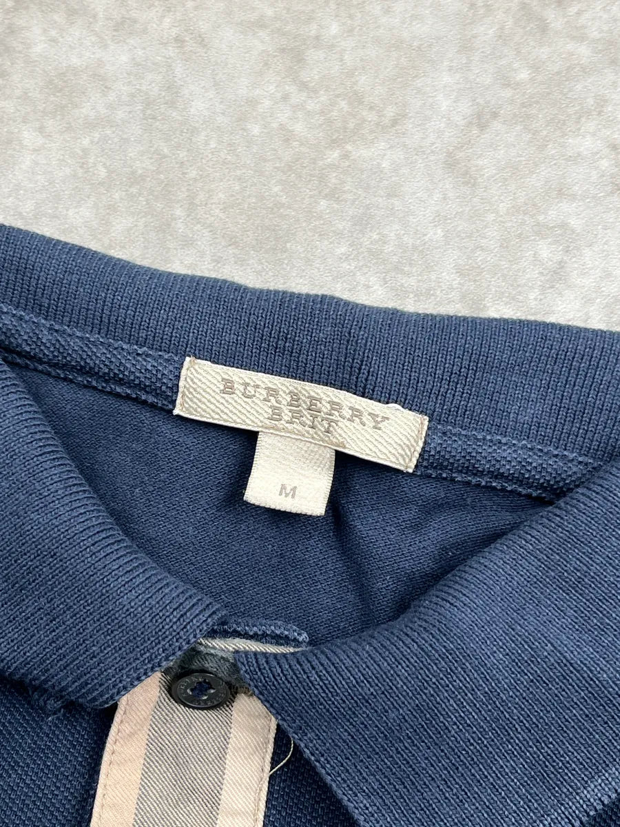 Burberry Brit Dark Navy Tartan Polo vMOJqIib 9