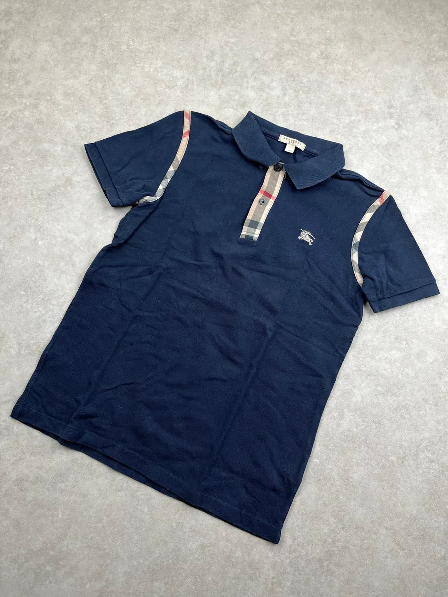 Burberry Brit Dark Navy Tartan Polo vMOJqIib 4